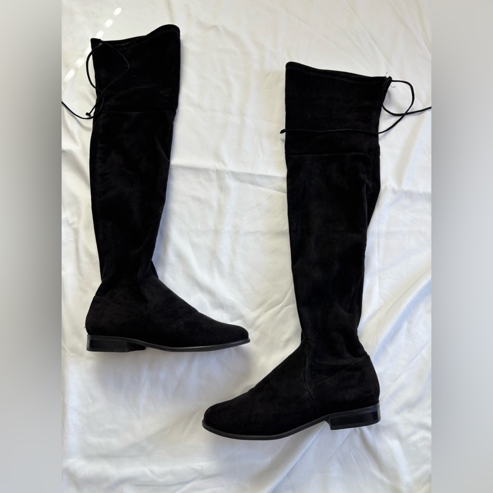 Gianni Bini Black Over-the-Knee Boots